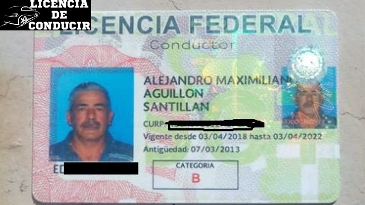 Licencia de Conducir Federal 2022-2023