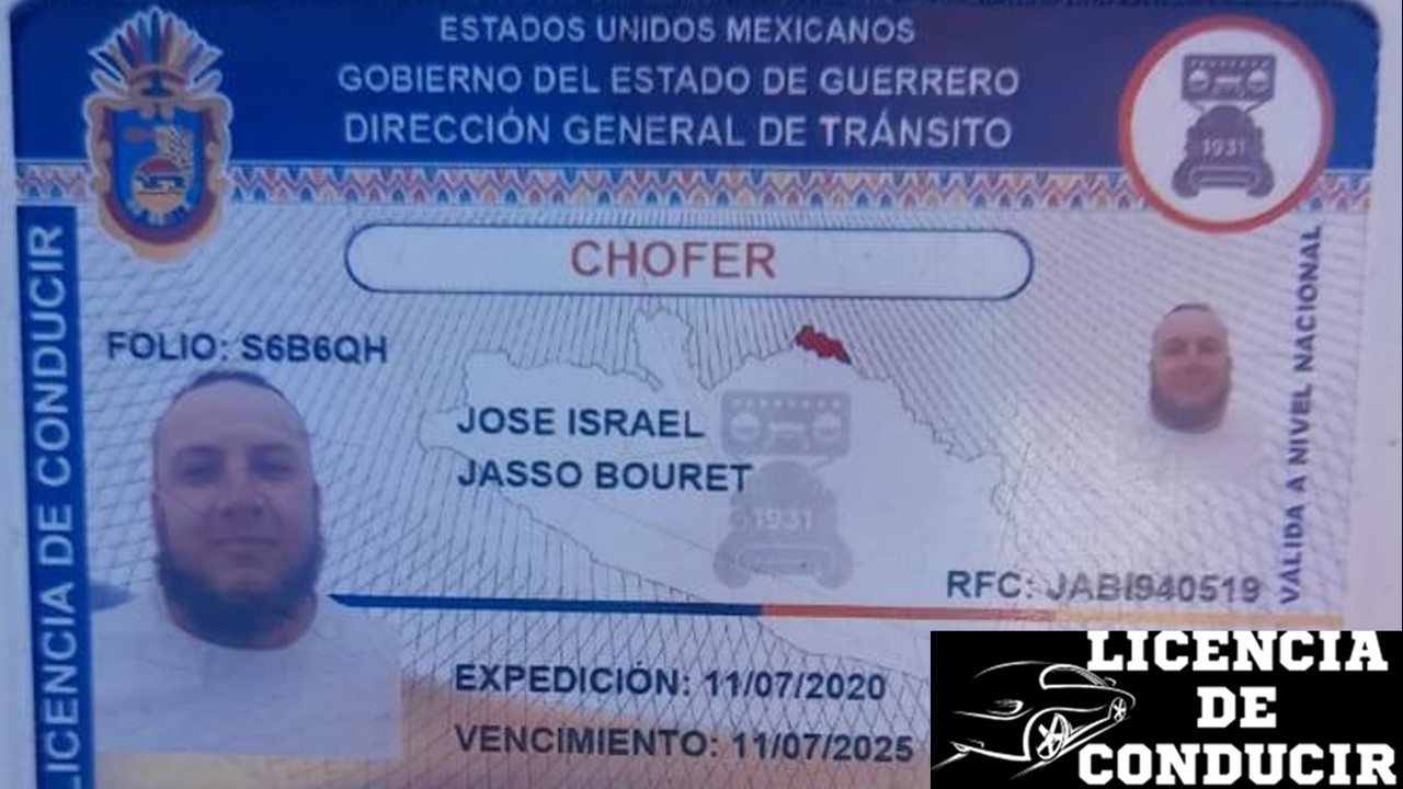 Licencia de Conducir Guerrero 2022-2023