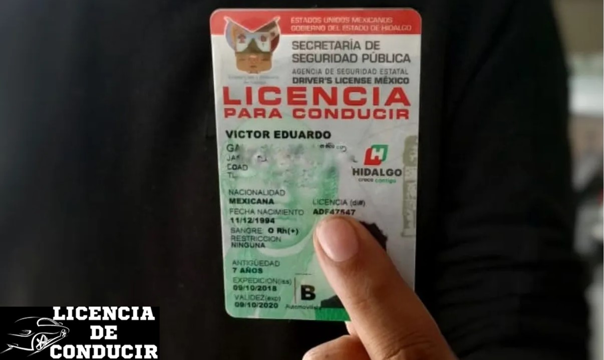 Licencia de Conducir Hidalgo 2022-2023