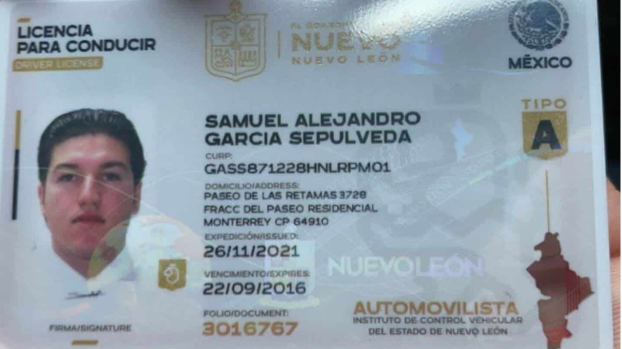 Licencia de Conducir Nuevo León 2022-2023