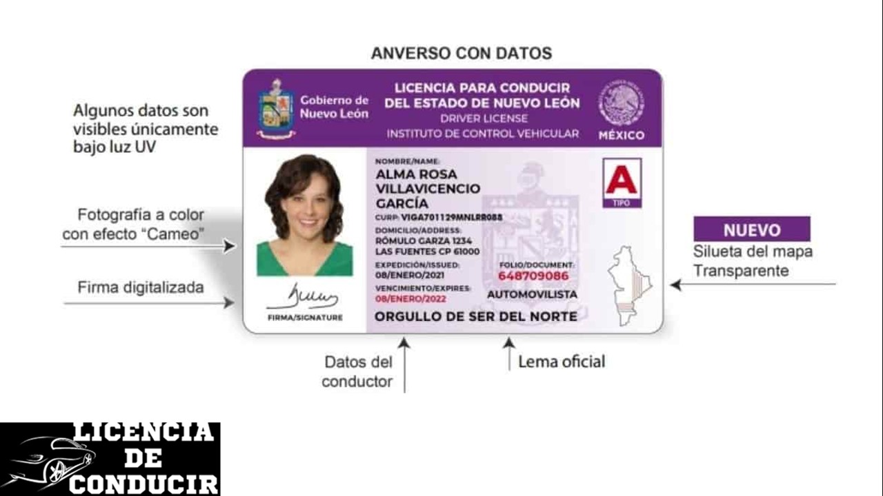 Licencia de Conducir Nuevo León 2022-2023