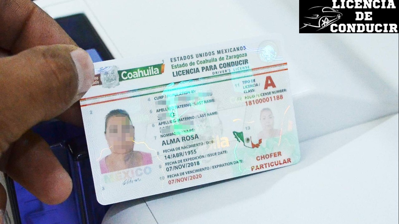 Licencia de Conducir Saltillo 2022-2023