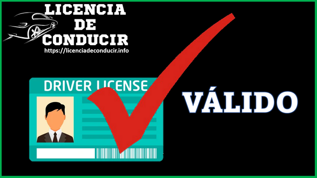 Licencia de Conducir Validez 2022-2023