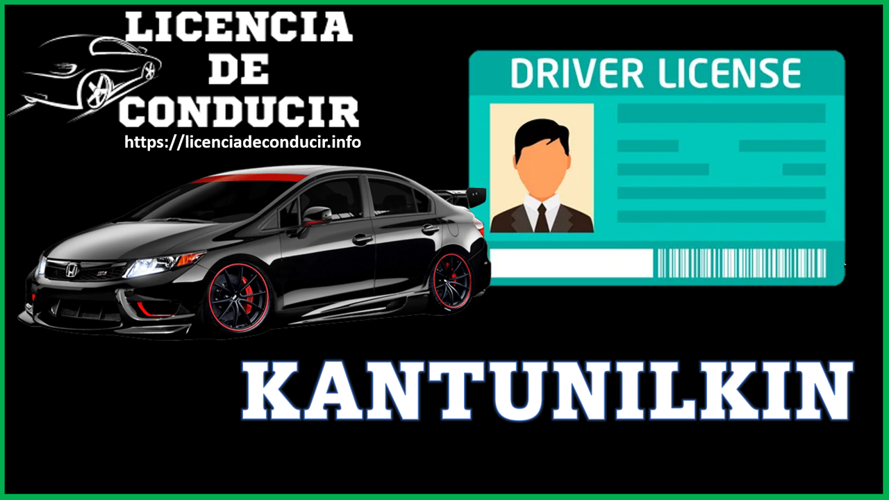 Licencia de conducir Kantunilkin 2022-2023