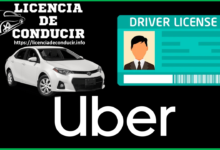Licencia de conducir Uber 2022-2023