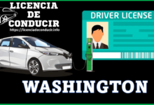 Licencia de conducir Washington 2022-2023