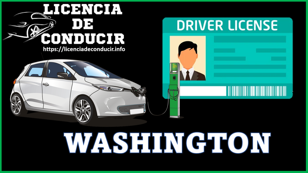Licencia de conducir Washington 2022-2023
