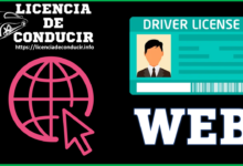 Licencia de conducir web