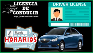 licencia-de-conducir-horario