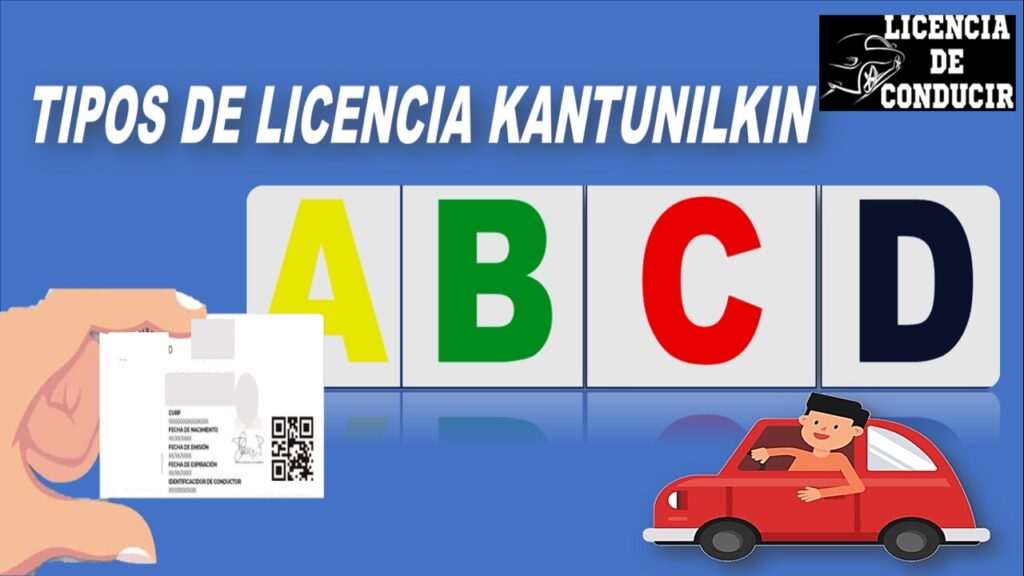 Licencia de conducir Kantunilkin 