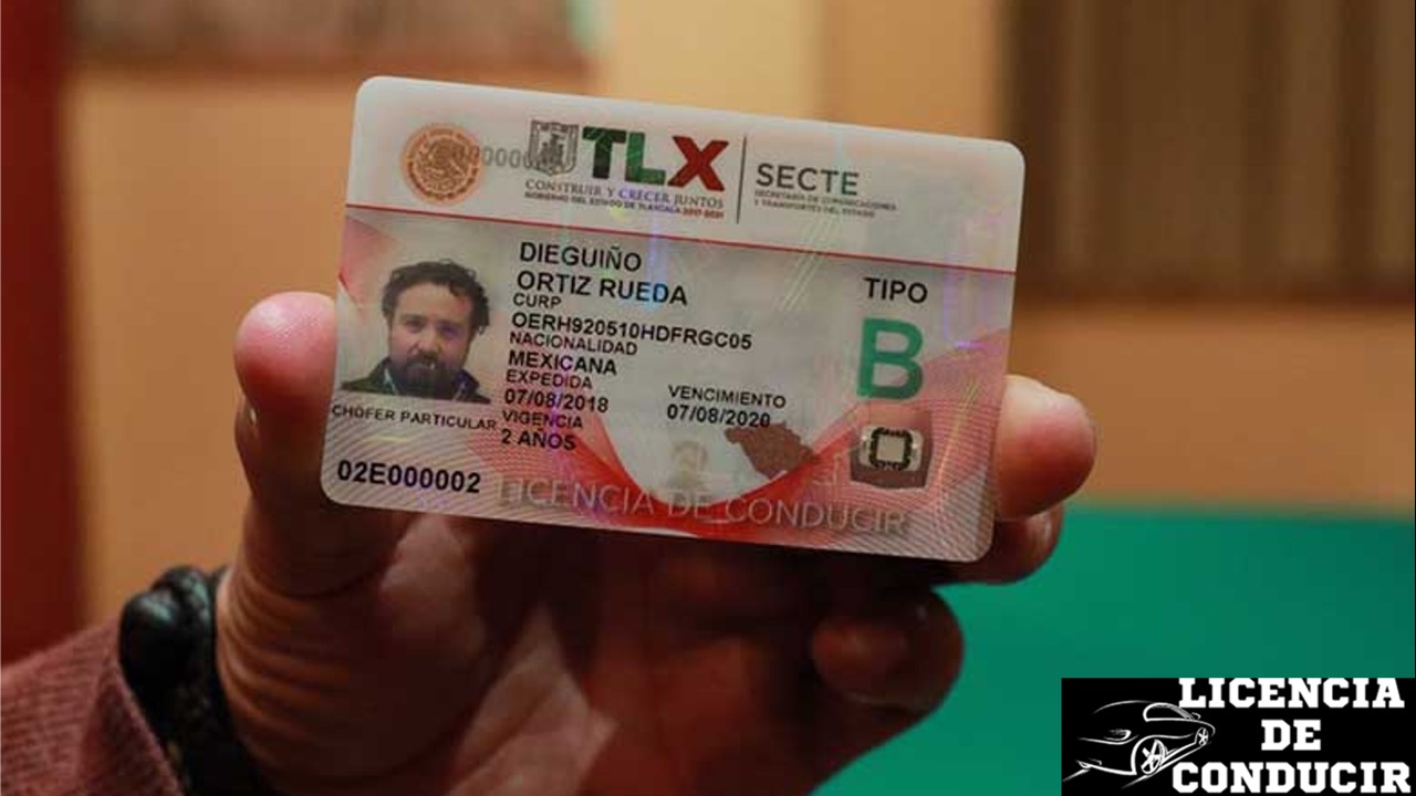 Licencia de Conducir Tlaxcala 2022-2023